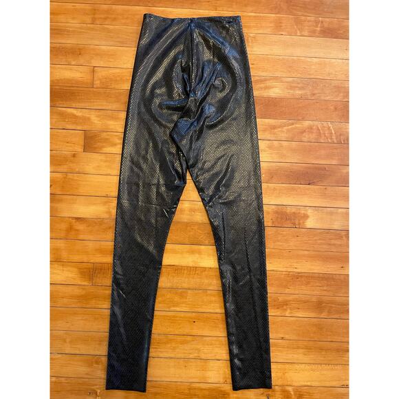 NWT Commando Faux Leather Snakeskin Leggings - Picture 5 of 5